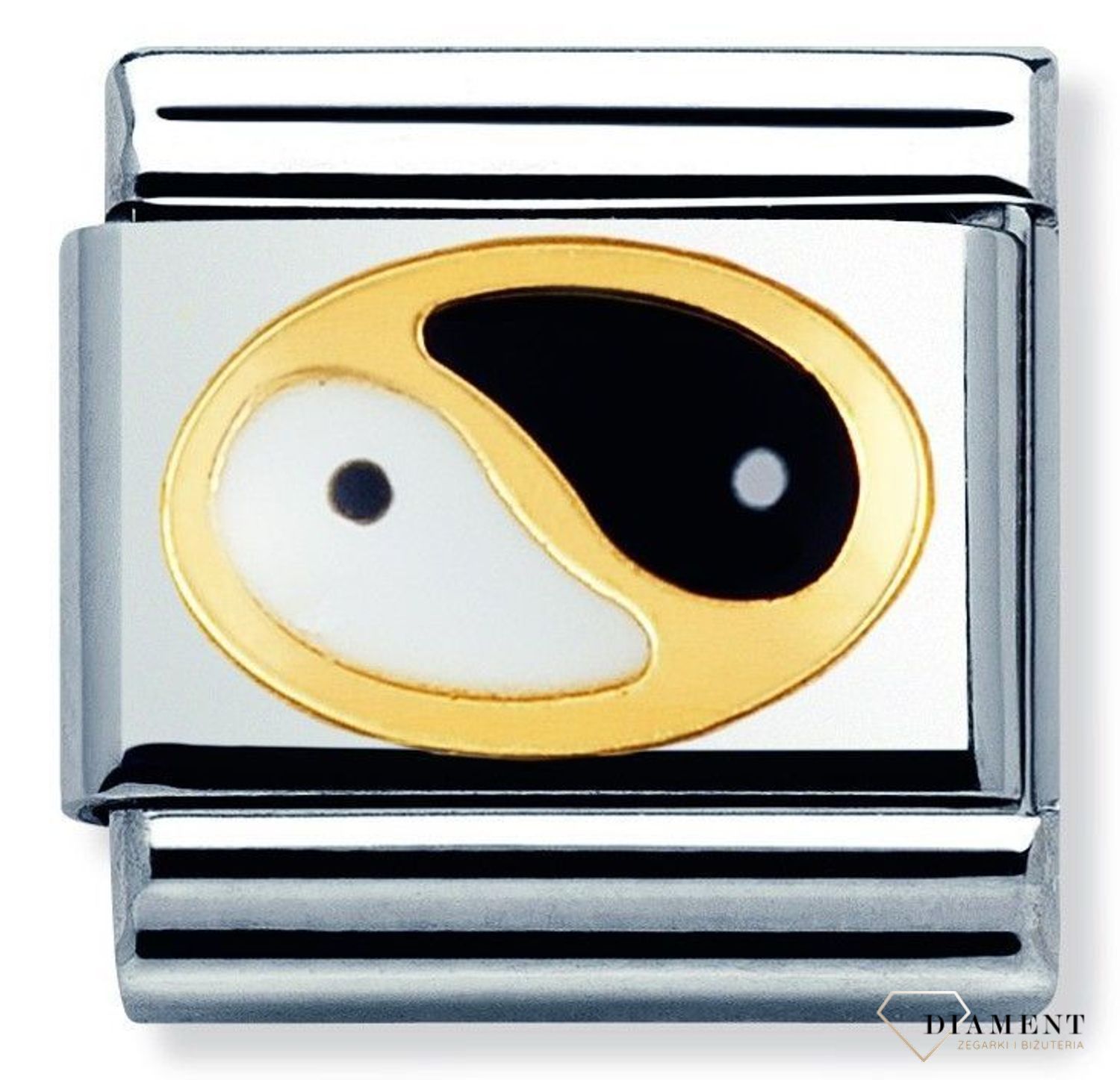 Nomination - Link 18K zawieszka złoto 'Yin Yang' 030208 23 biżuteria nomination nomination zawieszki nomination baza.jpg